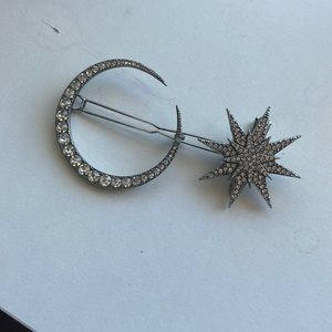 Moon and Star Hairpins